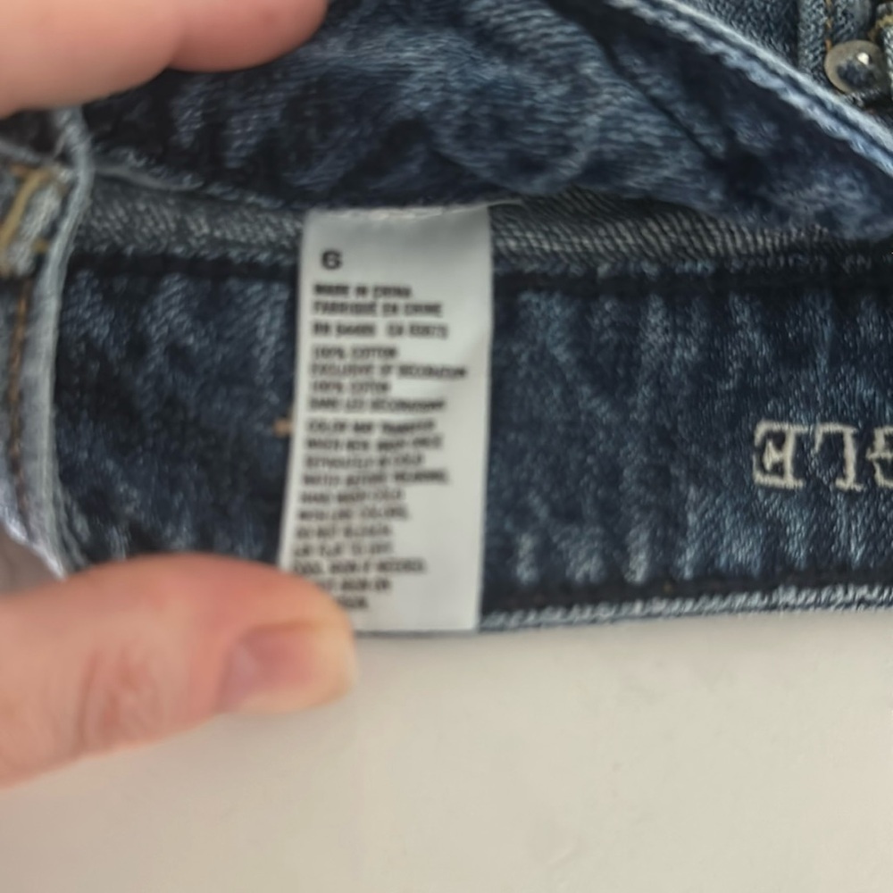 American Eagle outfitters Jean mini skirt size 6 - Picture 3 of 3